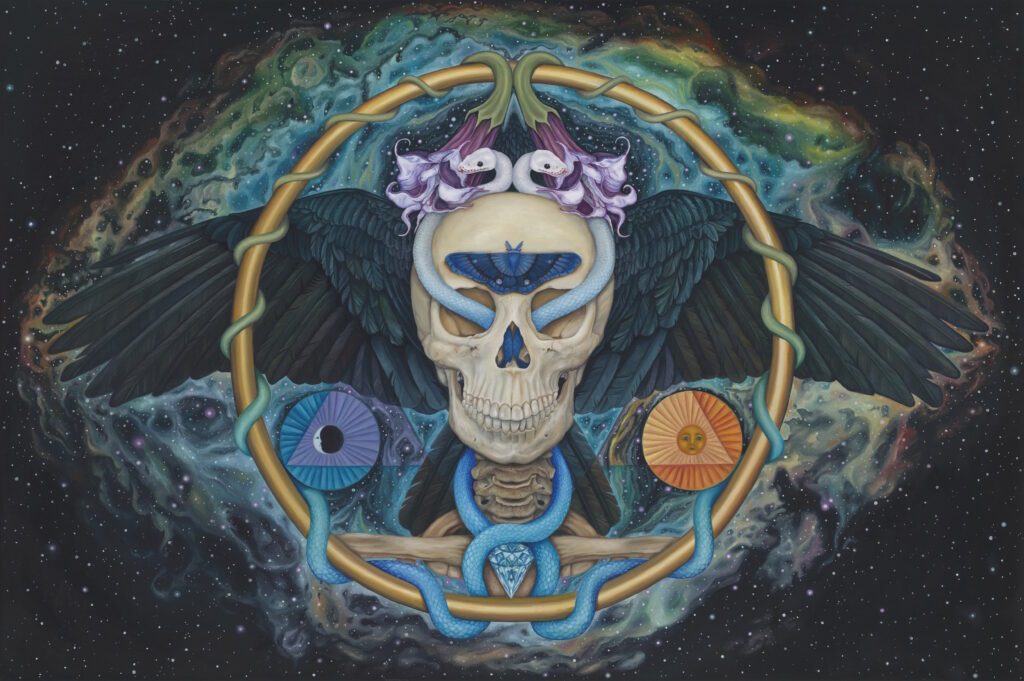 “The Death of the Profane,” oil on canvas, 2015 (36x24”)